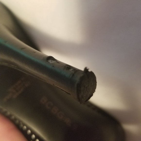 BCBG Perforated Peep Toe Pumps- Size 7 - Picture 6 of 8